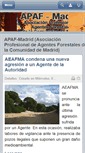 Mobile Screenshot of agentesforestales.org
